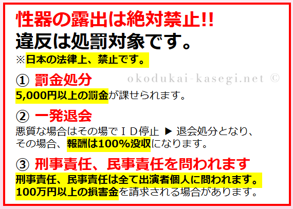 マダムとおしゃべり館の禁止事項画像